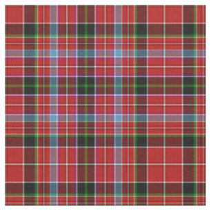 Aberdeen Scotland Tartan Red Kariert Stoff