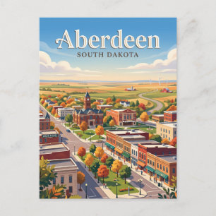 Aberdeen, South Dakota Postkarte