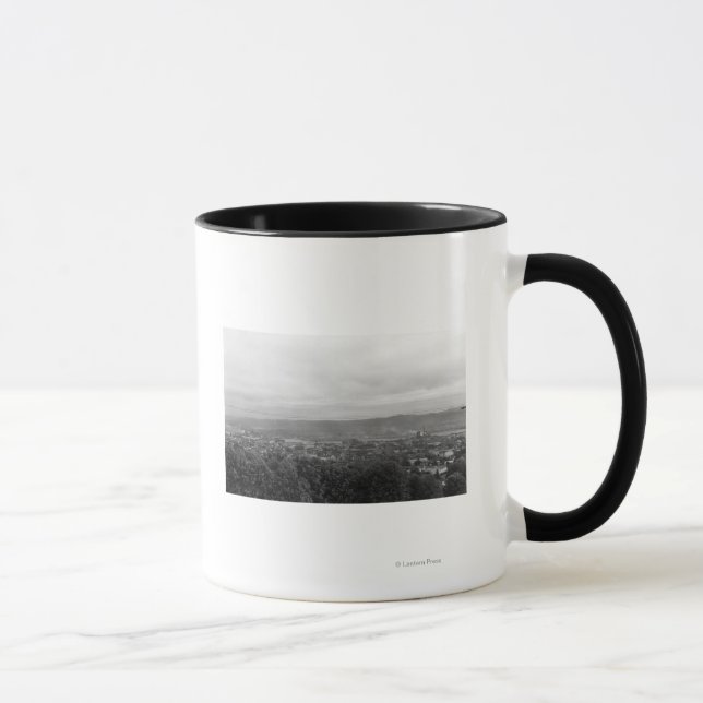 Aberdeen, WA Town View von Belaire Hill Tasse (Rechts)