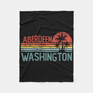 Aberdeen Washington Lustig Usa Stadt Trip Heim Wur Fleecedecke