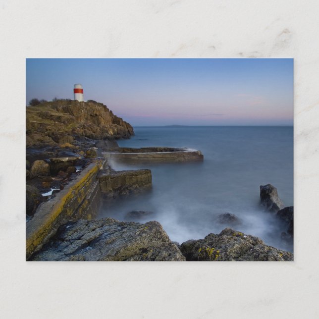 Aberdour an der Küste Postkarte (Vorderseite)
