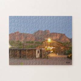 Aberglaube am Sonnenuntergang-Puzzlespiel