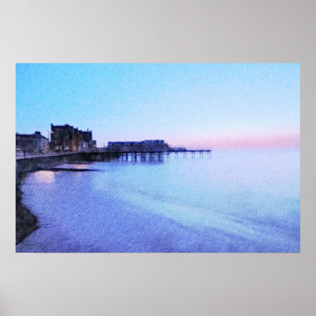 Aberystwyth Abend Poster (Vorne)