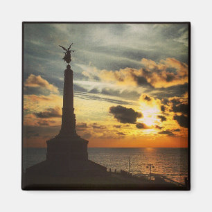 Aberystwyth Magnet de coucher de soleil