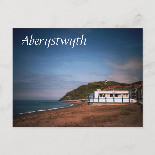 Aberystwyth Postkarte (Vorderseite)