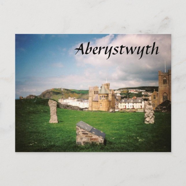 Aberystwyth Postkarte (Vorderseite)
