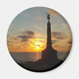 Aberystwyth-Sonnenuntergang Magnet