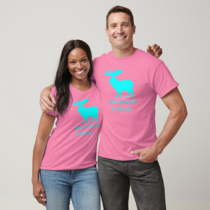 Aberystwyth u. Ffytch mit Waliser-Schaf-T - Shirt