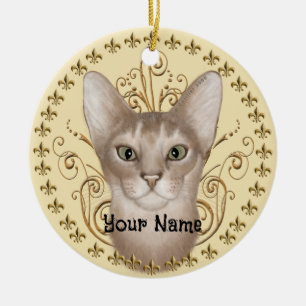 Abessinianische Lilie-Ornament Keramik Ornament