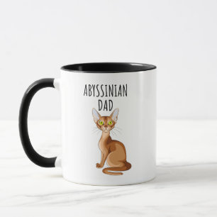 Abessinier-Katzenvater Tasse