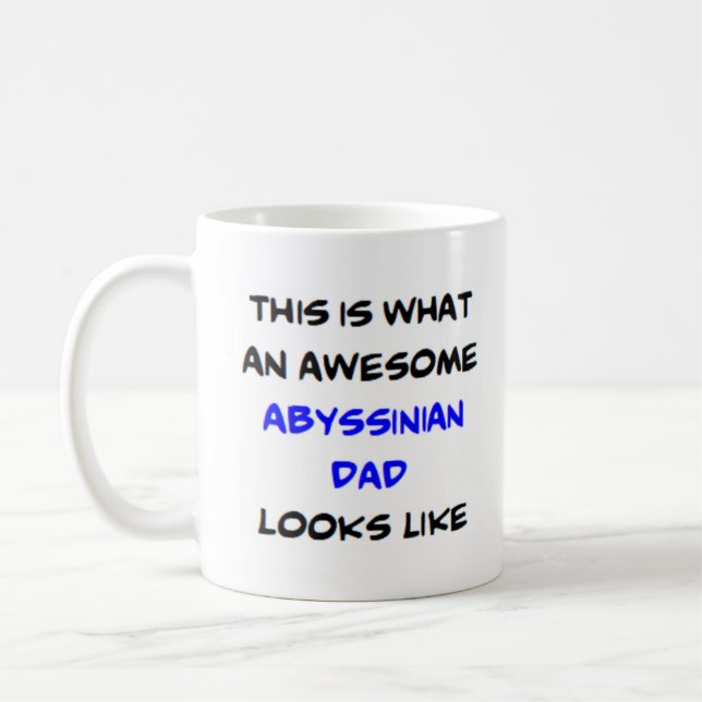 Abessinier, phantastisch kaffeetasse (Links)