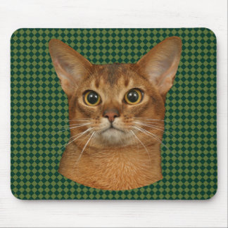 Abessinierkatze Mousepad
