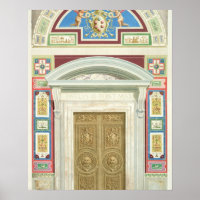 Abfahrt zur Raphael Loggia im Vatikan, von