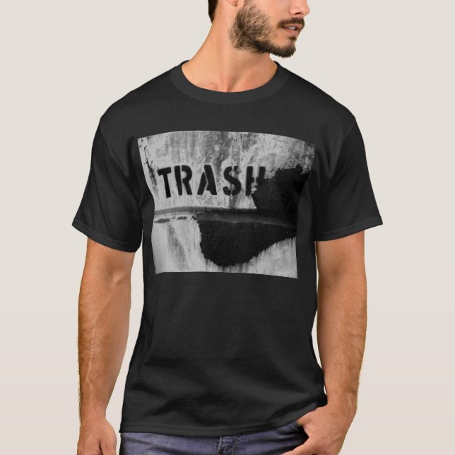Abfall-Foto T-Shirt (Vorderseite)