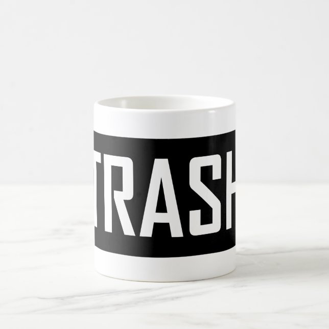 ABFALL Hipster-cooles KinderTrashy Kaffeetasse (Mittel)
