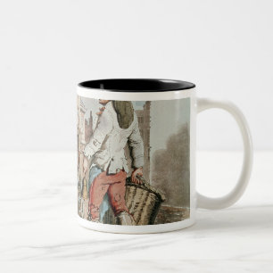 Abfall-Kollektor Zweifarbige Tasse
