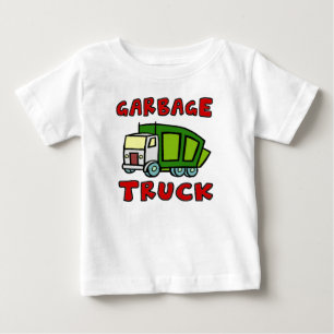 ABFALL-LKW-SHIRT!!! Liebe I Abfall-LKWs!! Baby T-shirt