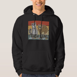 Abfallbande Possum und Raccoon Hoodie