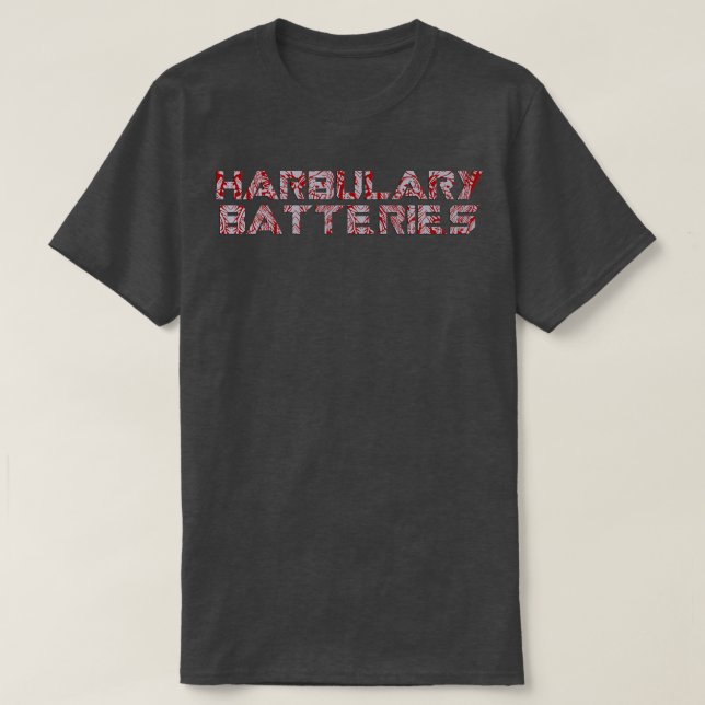 Abfallbatterien T-Shirt (Design vorne)