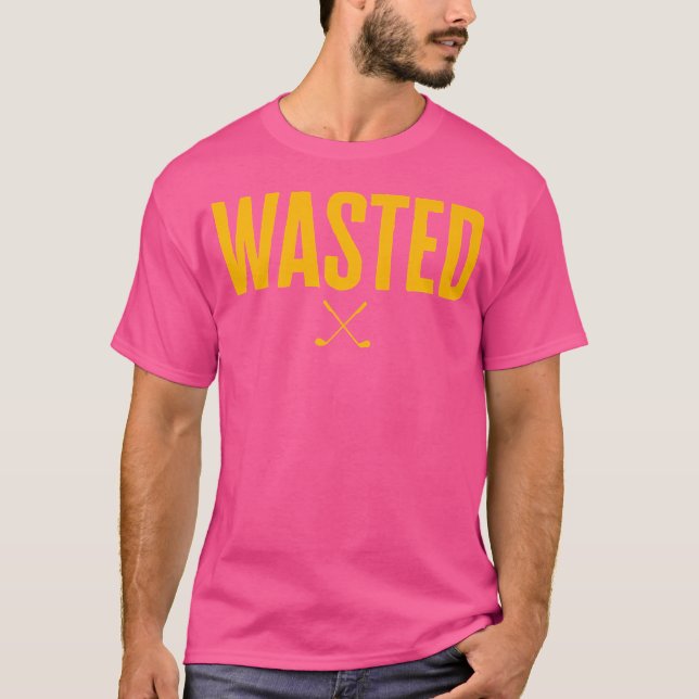 Abfallwirtschaft Verschwendung Golf T-Shirt (Vorderseite)