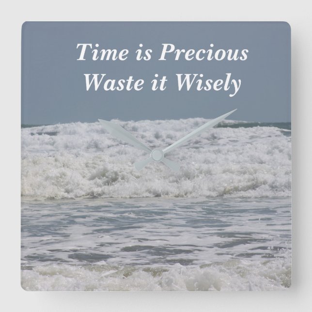 Abfallzeit kluge Uhr (Vorderseite)