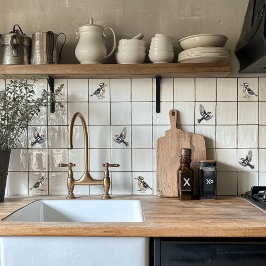 Abflug von Woodpecker Fliese