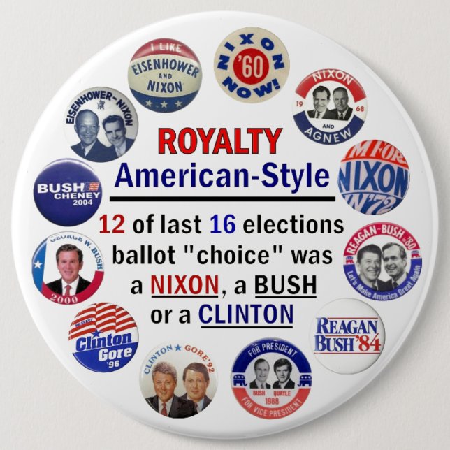Abgabe, im amerikanischen Stil Button (Vorderseite)