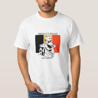 Abgabe ordnet Wert-T - Shirt König-Leopold II an