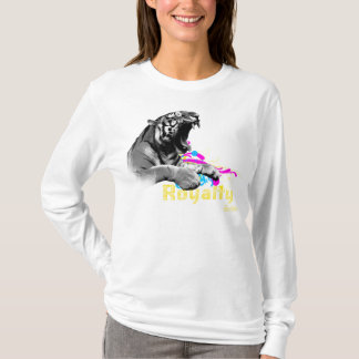 Abgabe-Tiger-Damen-amerikanischer T-Shirt