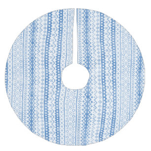 Abgeblasene Messe Isle Knitwear Aquädukt Gemütlich Polyester Weihnachtsbaumdecke