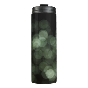 Abgeblendete grüne Lichter, digital Thermosbecher