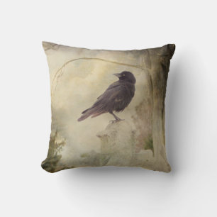 Abgeblendetes Gothic Vibe Kissen