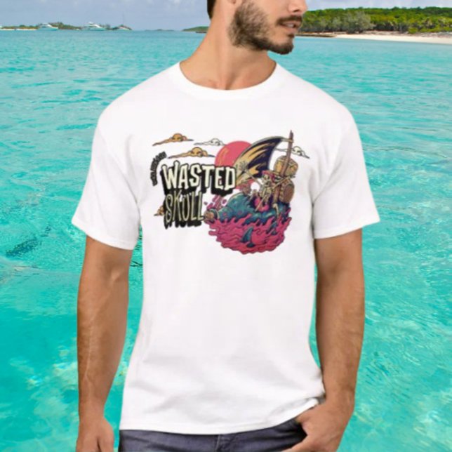 Abgebrannter Schädel: Knochen, Brühe & Co. T-Shirt (Von Creator hochgeladen)