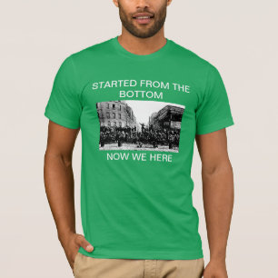 Abgefahren vom unteren Paris-Kommune-Shirt T-Shirt