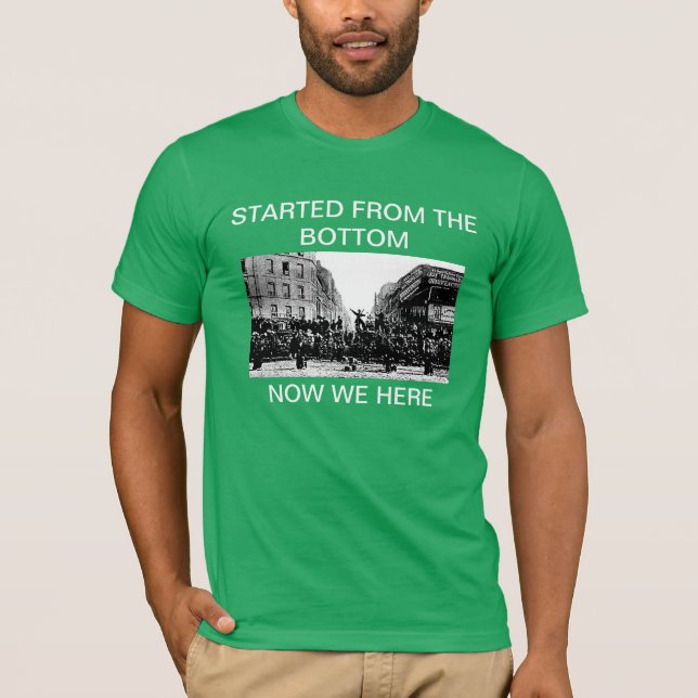Abgefahren vom unteren Paris-Kommune-Shirt T-Shirt (Vorderseite)