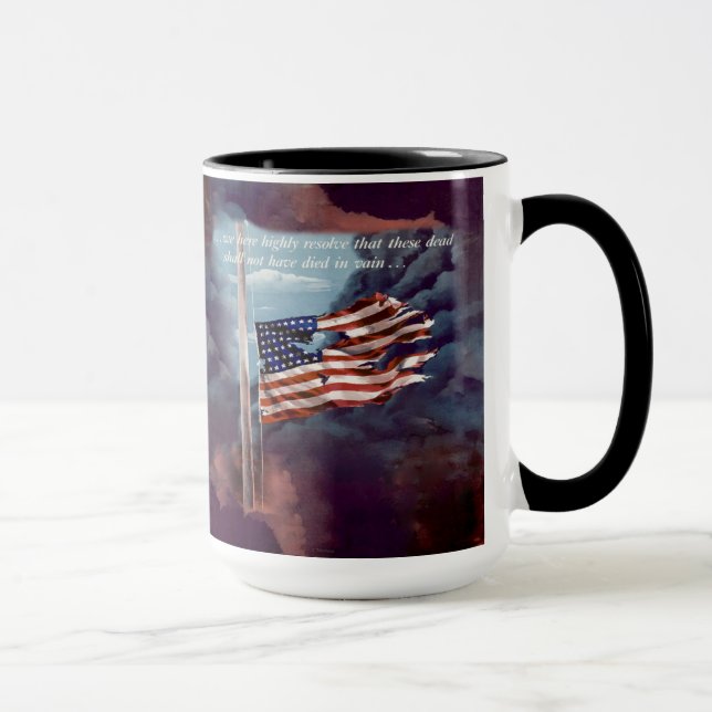 Abgefallen, aber nicht vergessen Raucher- und Torf Tasse (Rechts)