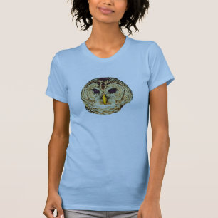 Abgehaltene Eulen-Trägershirt T-Shirt