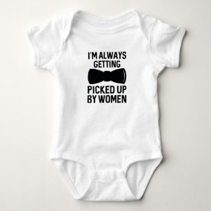 Abgeholt Baby Strampler