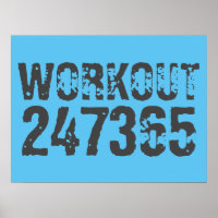 Abgelaufener und kratzter Text Workout 247365 Blau