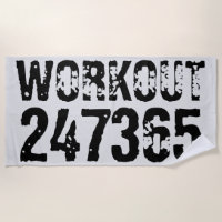 Abgelaufener und kratzter Text Workout 247365 schw