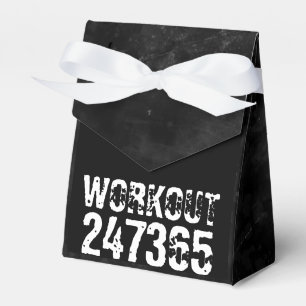Abgelaufener und kratzter Text Workout 247365 Vint Geschenkschachtel