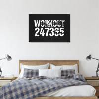 Abgelaufener und kratzter Text Workout 247365 weiß