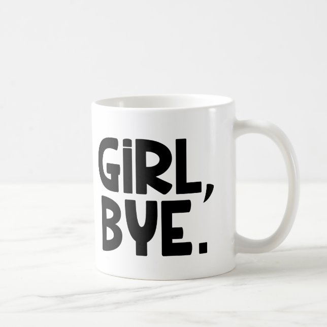 Abgelegene lustige Tasse des Mädchens (Rechts)