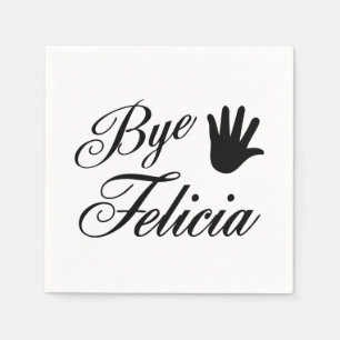 Abgelegener Felicia-extravagante wellenartig Serviette