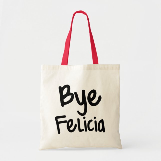 Abgelegener Felicia-lustige Sprichworttasche Tragetasche (Vorne)