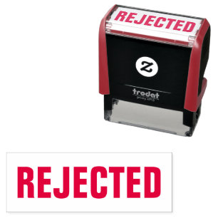 Abgelehnte Briefmarke Permastempel