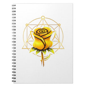 "Abgelehnte Rose Golden Edition Personalisiertes T Notizblock