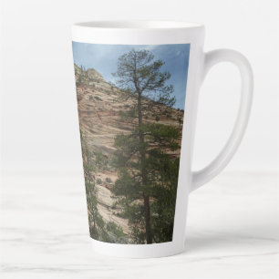 Abgenutzte Felsenwände im Zion-Nationalpark Milchtasse