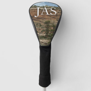 Abgenutzte Felsmauern im Zion-Nationalpark Golf Headcover