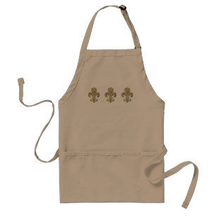 Abgenutzte Fleur De Lis Schürze